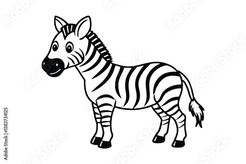 zebra vector illustration