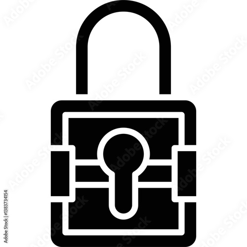 Lock Icon Vector Element