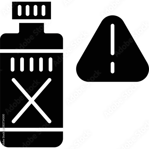 Poison Icon Vector Element