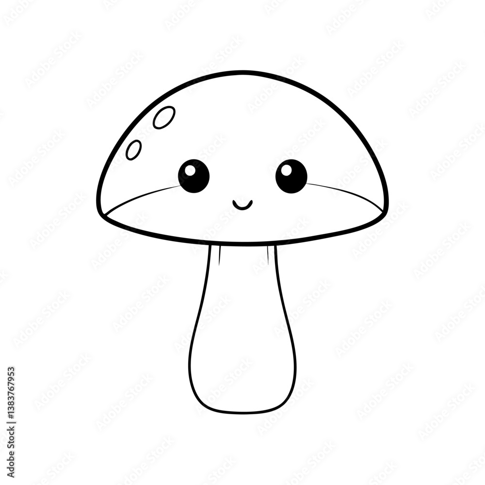mushroom cartoon illustration mushroom cartoon illustration