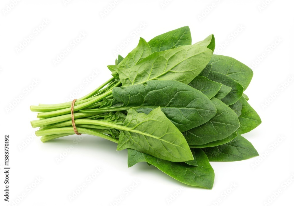 Fresh spinach leaves vibrant green Fresh spinach leaves vibrant green