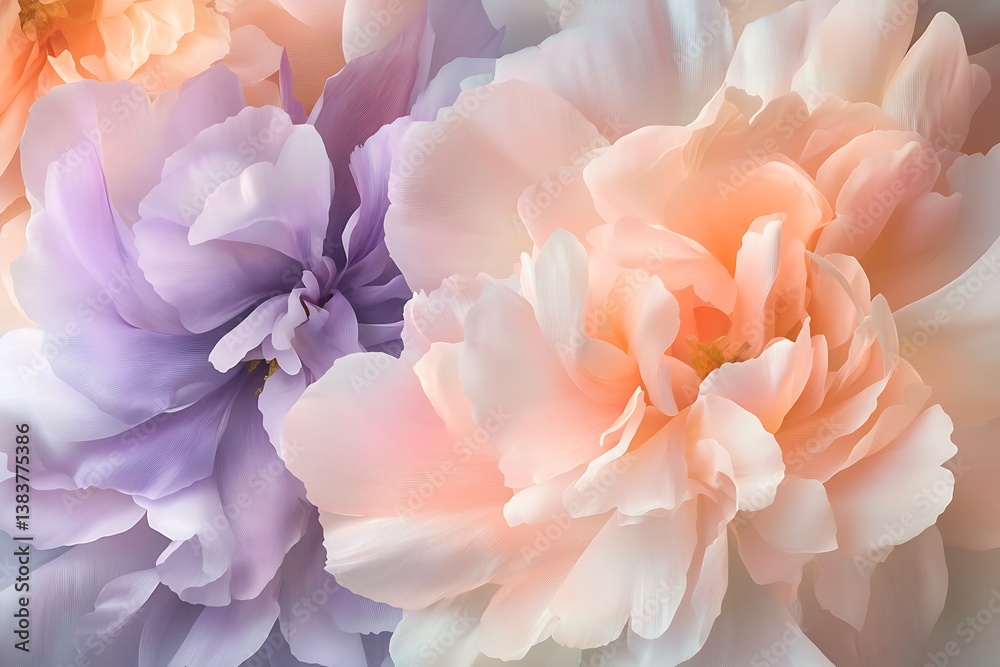 Elegant Floral Artwork Collection in Vibrant and Soft Pastel Tones Elegant Floral Artwork Collection in Vibrant and Soft Pastel Tones