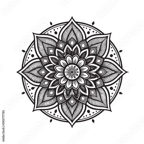 mandala-style decorative design