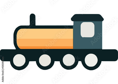 Train Vehicle on Railway Track for Fun and Travel