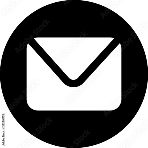  Mobile contact information icon isolated on transparent background