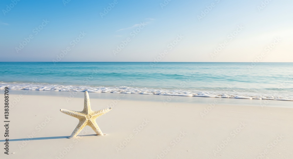 Sunrise Serenade: Starfish Shores AI Generated Sunrise Serenade: Starfish Shores AI Generated