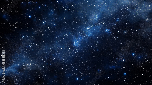 Cute outer space seamless background pattern