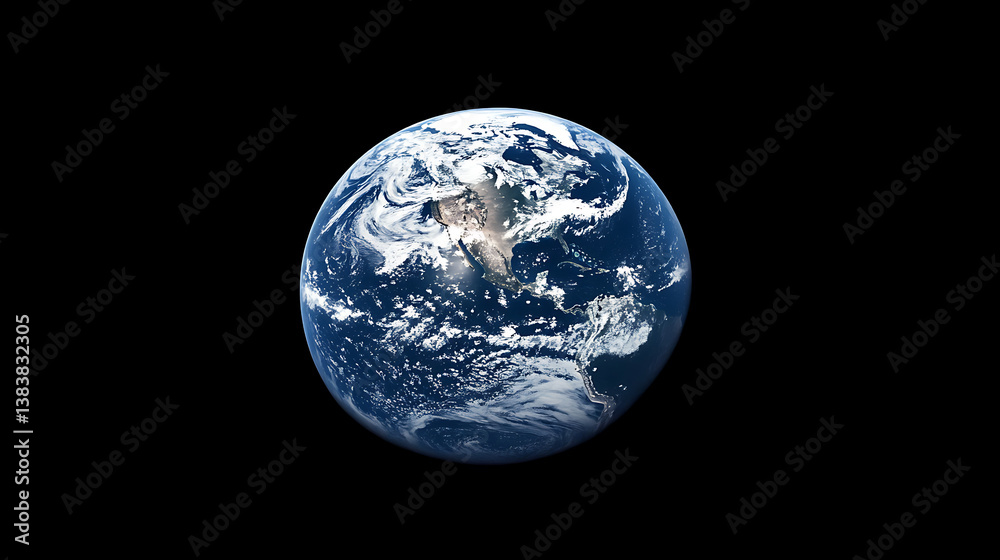 An image of the earth from space An image of the earth from space