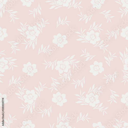 textile design with flower abstract pattern image background
