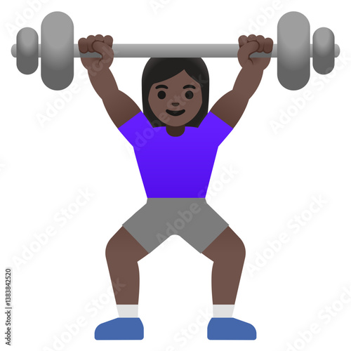 Person Lifting Weights

