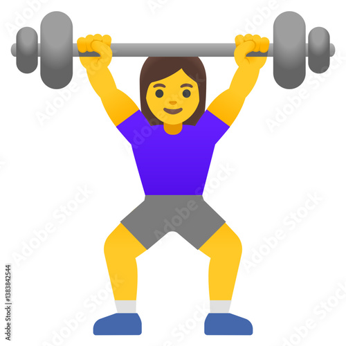 Person Lifting Weights
