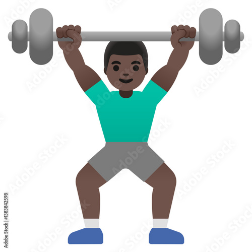Person Lifting Weights
