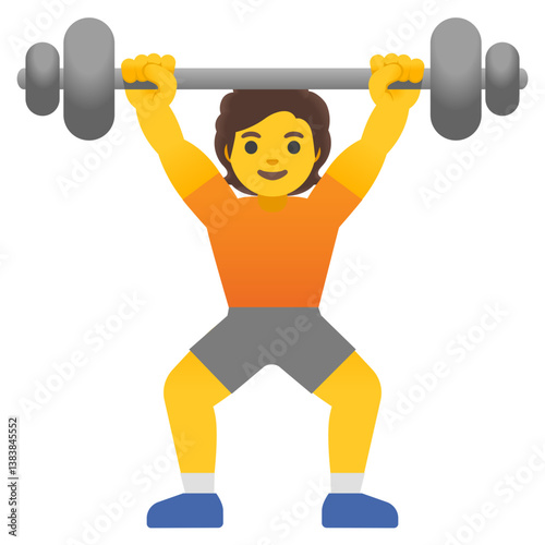 Person Lifting Weights
