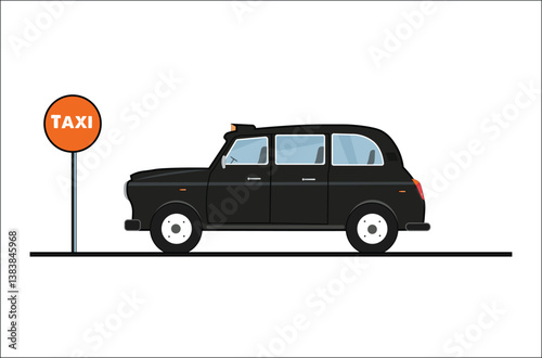 City taxi vector