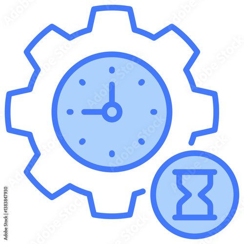 Delay Blue Icon
