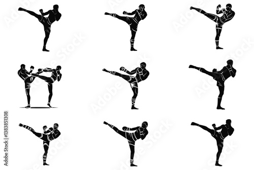 Kickboxer Svg
