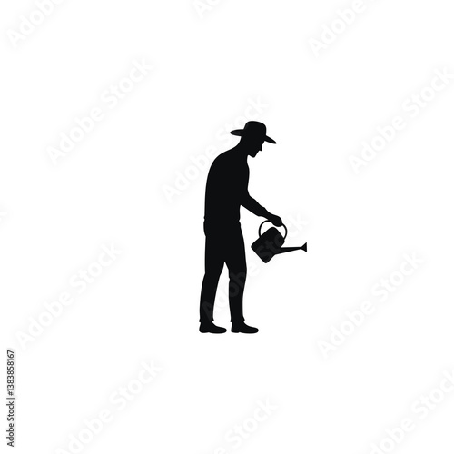 golf player silhouette