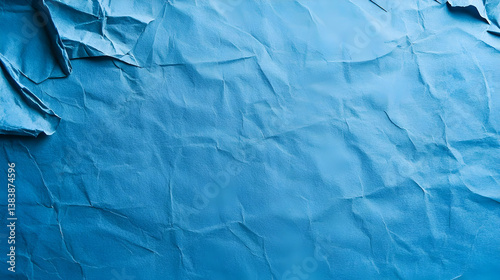 Wallpaper Mural Textured Blue Creased Paper Background Torontodigital.ca
