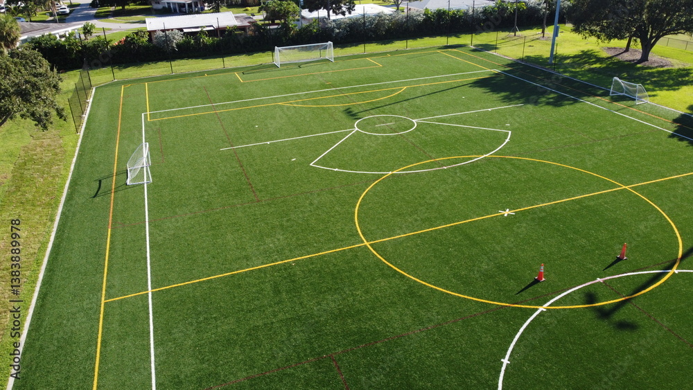 Obraz premium Florida Soccer Field