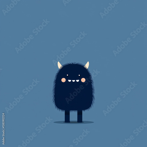 Cute monster illustration