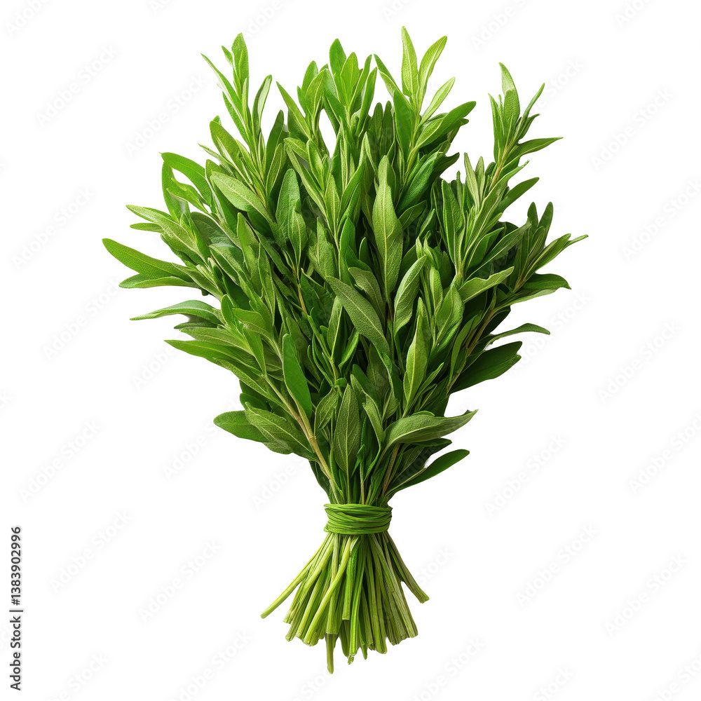 Fototapeta premium Tarragon isolated on white background