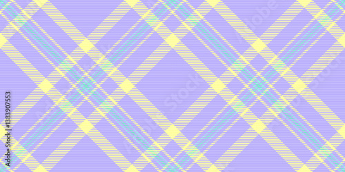 Pastel plaid pattern, perfect for textile design, spring fashion, or website backgrounds.  Soft, delicate colors evoke feelings of calmness and serenity.