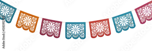 Papel Picado Banners for Cinco de Mayo and Mexican Festivals