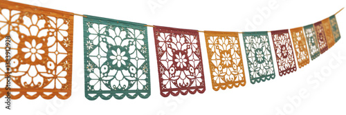 Papel Picado Banners for Cinco de Mayo and Mexican Festivals