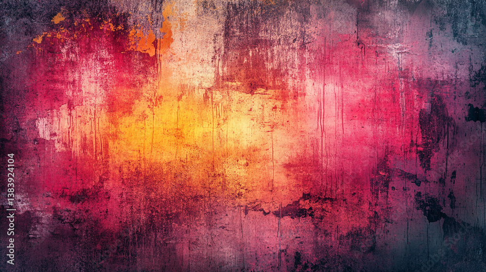 Abstract background featuring a blend of vibrant colors and textured brushstrokes artfully displayed Abstract background featuring a blend of vibrant colors and textured brushstrokes artfully displayed