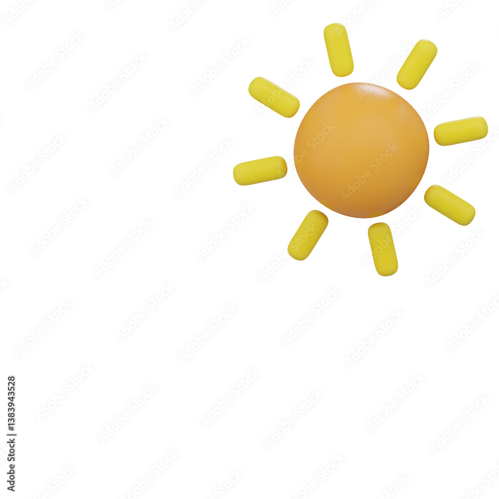 A stylized illustration features a sun icon with radiating yellow rays and a bright orange orb. A stylized illustration features a sun icon with radiating yellow rays and a bright orange orb.