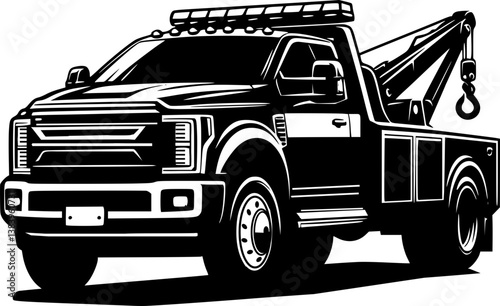 Pick up tow truck 