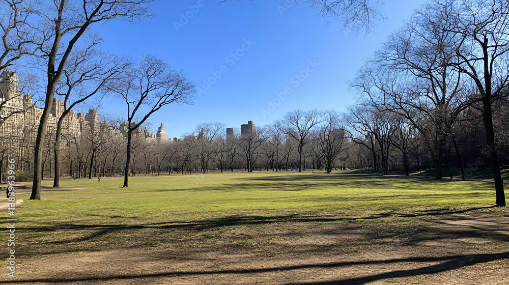 Fototapeta premium Central Park, NYC, Winter