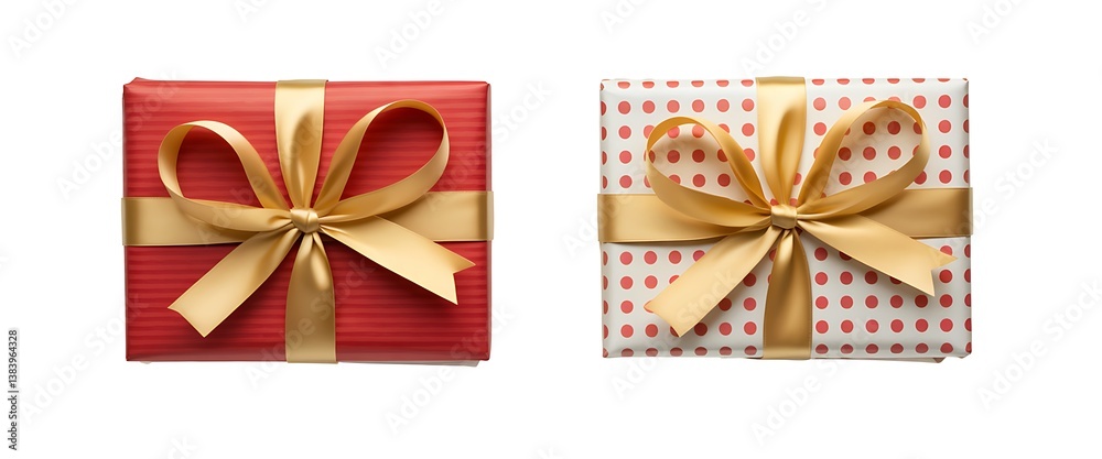 gift boxes isolated