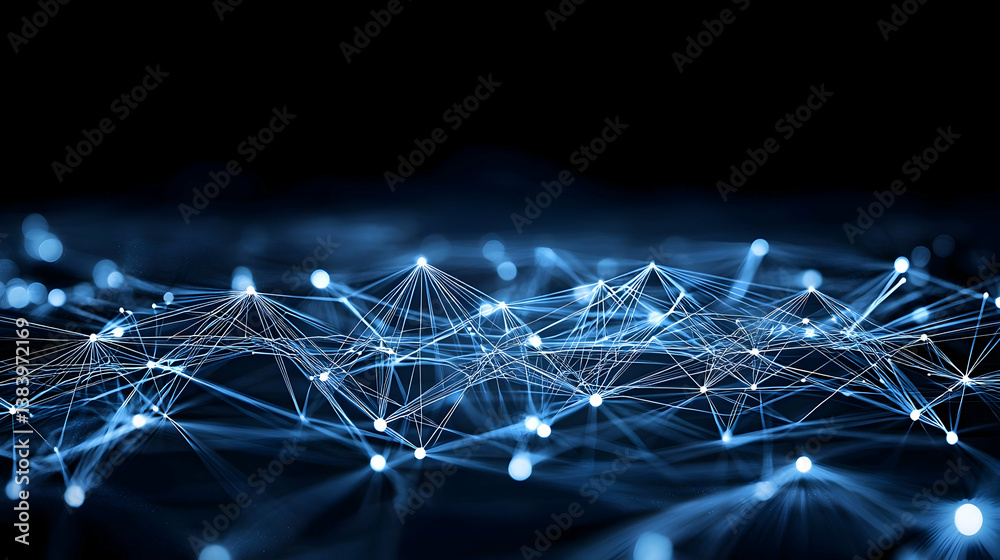Abstract Digital Network Pattern Abstract Digital Network Pattern