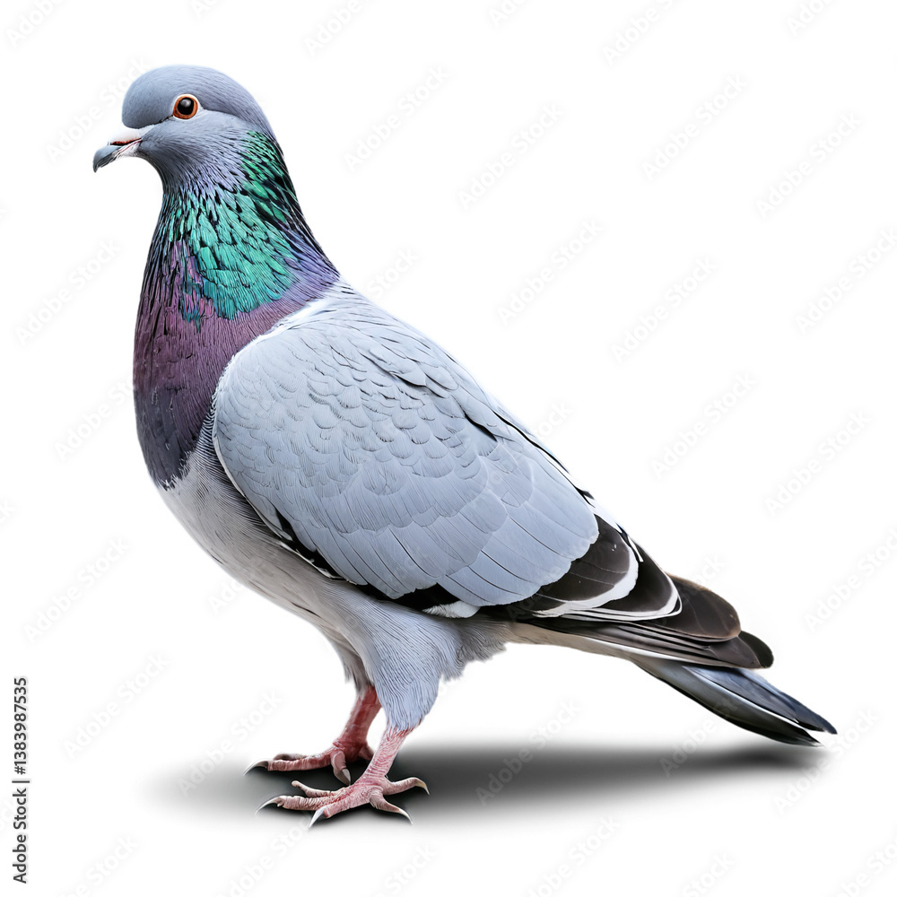 Fototapeta premium pigeon isolated on transparent background
