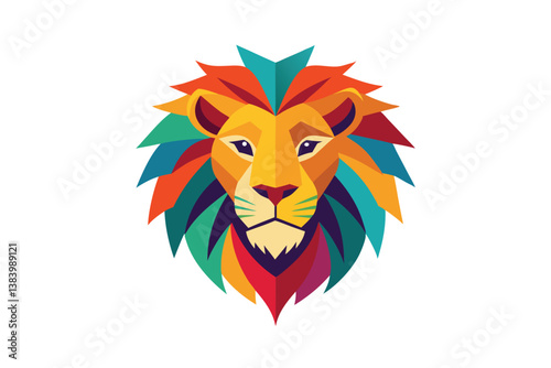 lion head isolated