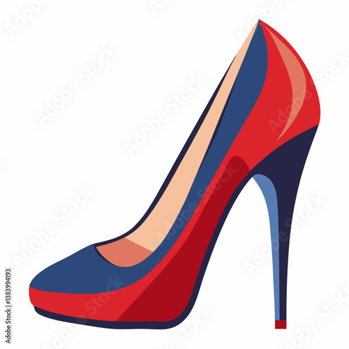 red high heel shoes