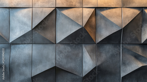 Obraz na płótnie Luxurious Touch: Detail Shot of Modern Living Room Wall in Luxury Interior Design
w salonie
