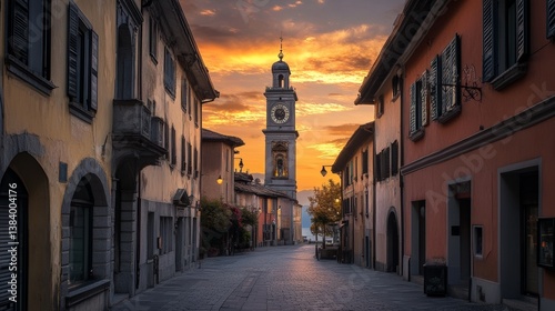Clock tower in Udine. photo