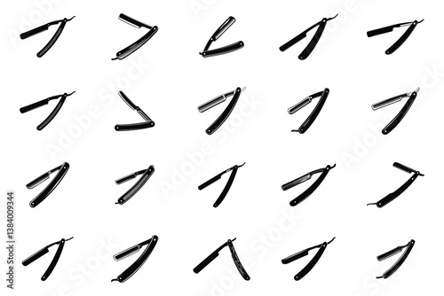 Straight Razor Svg