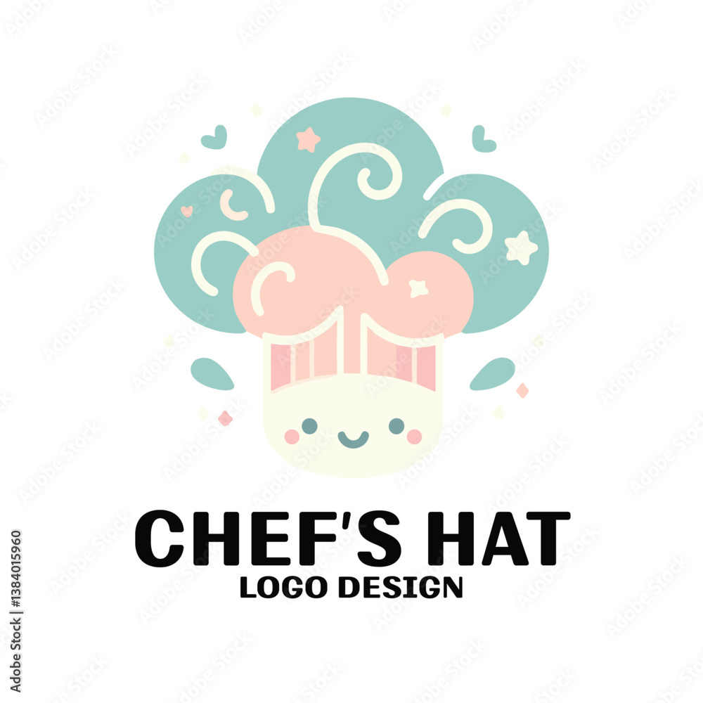 Chef's Hat Vector Logo Design
