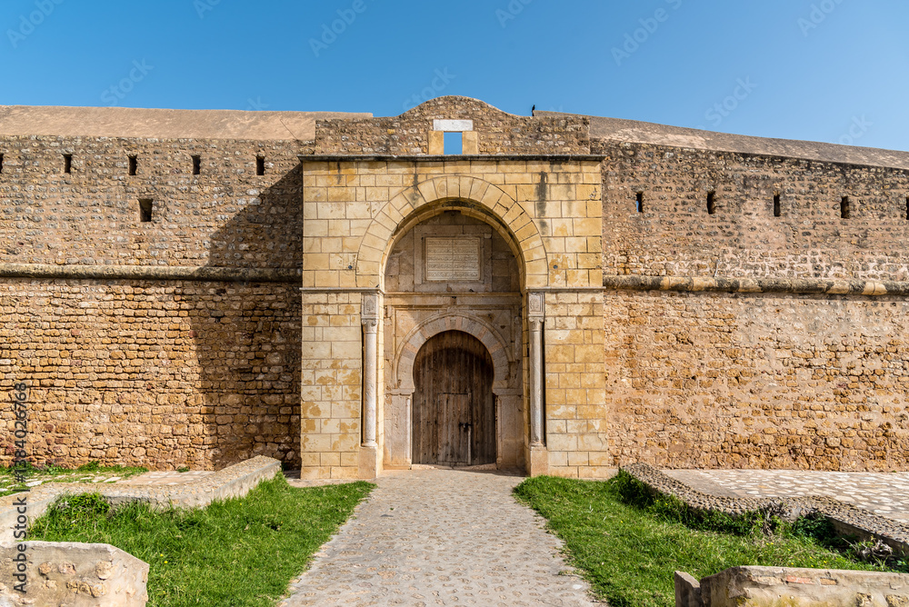 The fortress of Ghar el Melh in the far north of Tunisia