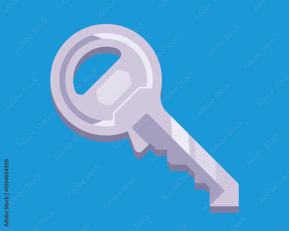 Key icon. Key vector icon. Key symbol. Vector illustration Key icon. Key vector icon. Key symbol. Vector illustration