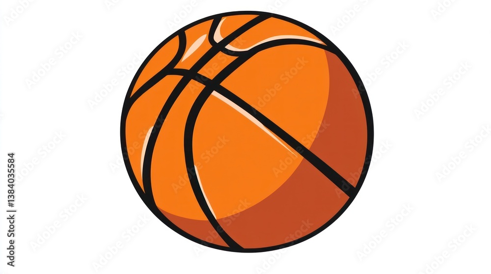Orange basketball, sport, isolated, white background, game Orange basketball, sport, isolated, white background, game