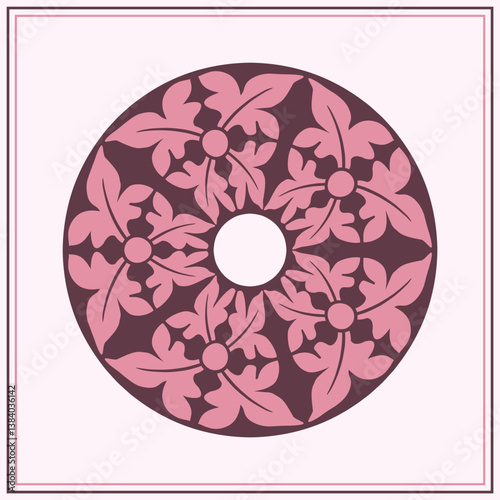 Ancient Floral Mandala Antique Civilization Old Vibes