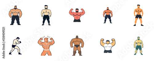 Muscle Strength Fitness Bodybuilder Workout Exercise