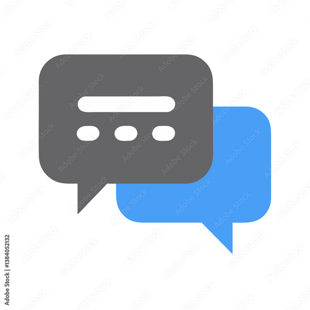  Messaging Bubble Icon for Text Conversations