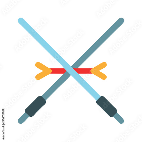  Icon for Crossed Wires in Networking