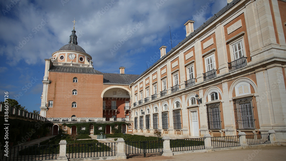 Fototapeta premium Palacio Real de Aranjuez, Aranjuez, Madrid