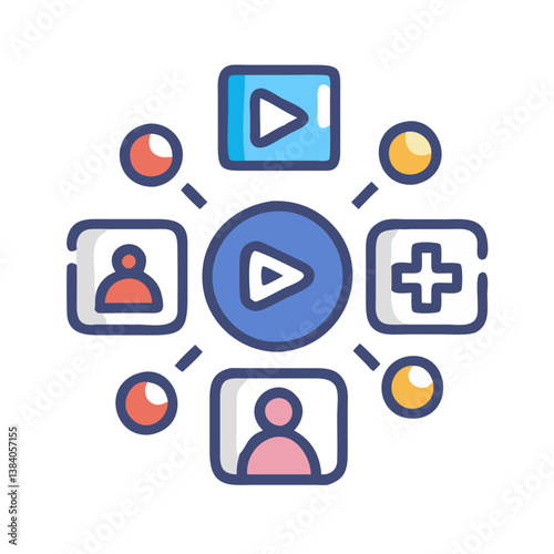  Modern Social Media Icon for Online Presence